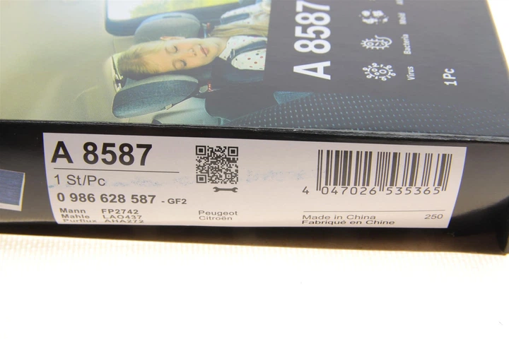 Фільтр салону вугільний Bosch (0 986 628 587) - зображення 3