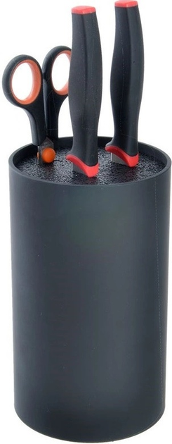 Підставка для ножів Orion Black чорна 18 см (8712442081906) - зображення 1