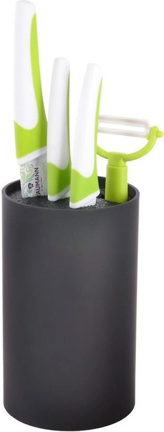 Підставка для ножів Orion Black чорна 18 см (8712442081906) - зображення 2