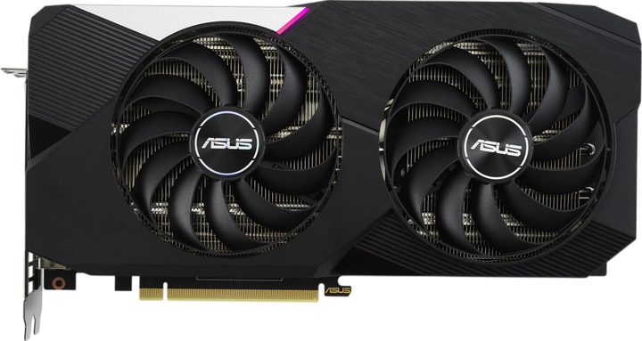 Відеокарта GeForce RTX 3060 Ti 8GB Asus Dual V2 OC LHR (DUAL