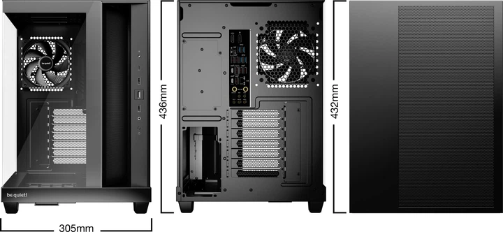 Obudowa be quiet! Light Base 500 Black (BGW83) - obraz 7