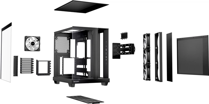 Корпус be quiet! Light Base 500 LX Black (BGW85) - зображення 6