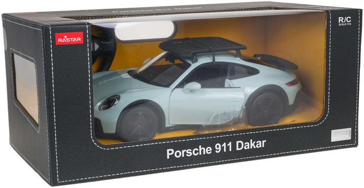 Машинка на радіокеруванні Rastar Porsche 911 Dakar 1:14 М'ятна (6930751324381) - зображення 1