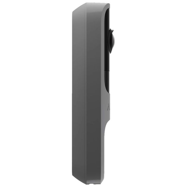 Видеозвонок Ajax Doorbell Grey RAL 7004 с 4Мп камерой и подключением по Wi-Fi Серый - изображение 3