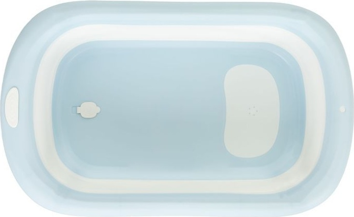 Wanienka dla dzieci EcoToys HA-B37 składana z odpływem Jasnoniebieska (5903769979998) - obraz 4
