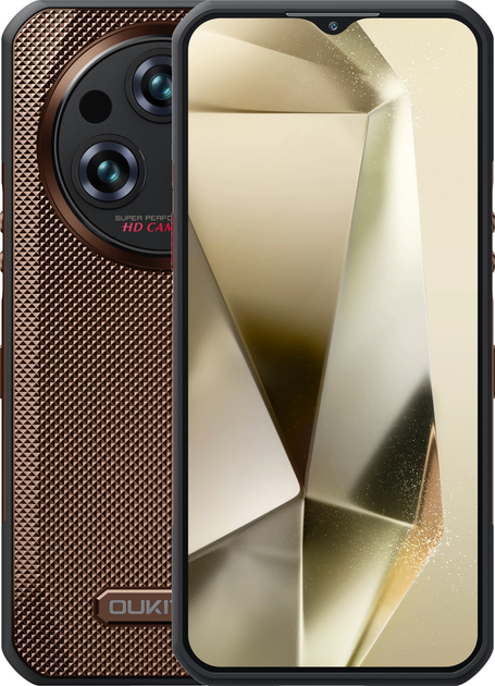 Smartfon Oukitel WP35 5G 8/256GB Black-Gold (WP35- GD_V2/CHOUT/OL) - obraz 1