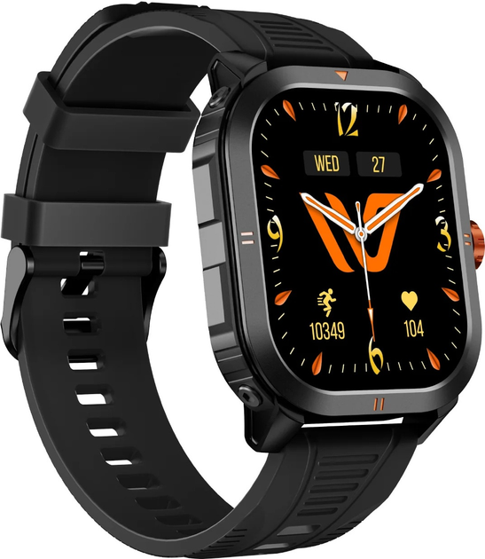 Smartwatch Weofly Pioneer Black (6958901174563) - obraz 3