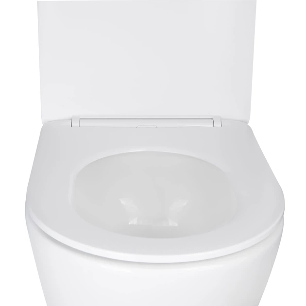 Унітаз підвісний Mixxus BEVEL-0303-T3 485x360x365mm, система змиву TORNADO 3.0 (MI6703) - зображення 7