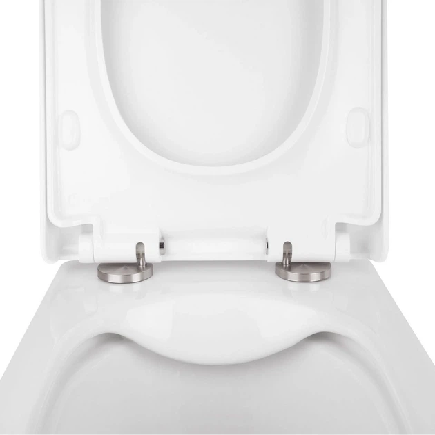Унитаз подвесной Mixxus Premium Quadro-0302-R 530x360x365mm, система смыва Rimless (MP6454) - изображение 3
