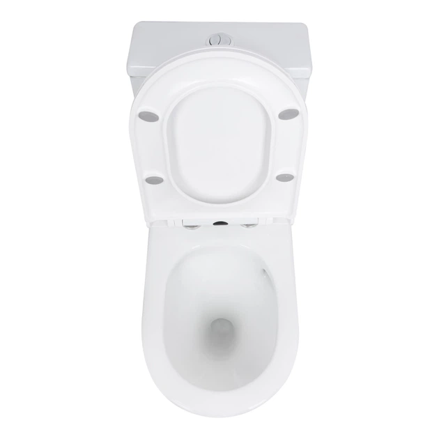 Унитаз моноблок напольный Mixxus BEVEL-0406-T1 690х360х790mm, система смыва TORNADO 1.0 (MI6729) - изображение 2