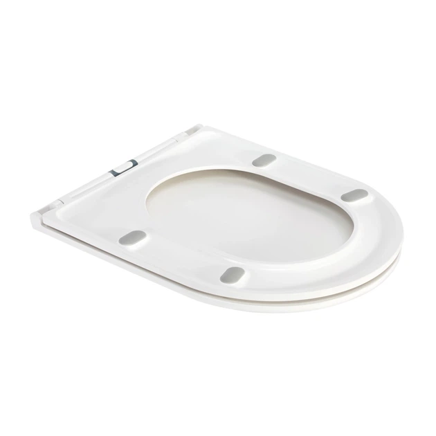 Унитаз компакт Mixxus Premium Ellipse-0402-R 660x390 овальный, с сиденьем, белый (MP6468) - изображение 9