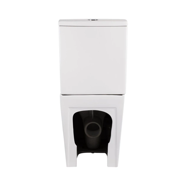 Унитаз-компакт Mixxus Premium Quadro-0402-R 675x390x855mm, система смыва RIMLESS (MP6458) - изображение 3