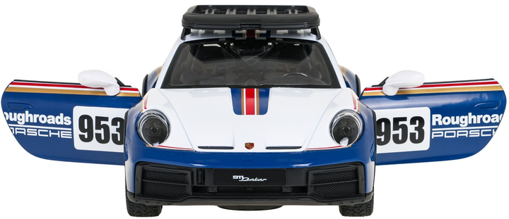 Auto zdalnie sterowane Rastar Sportowy samochodzik Porsche 911 Dakar Performance 1:14 (6930751324404) - obraz 8