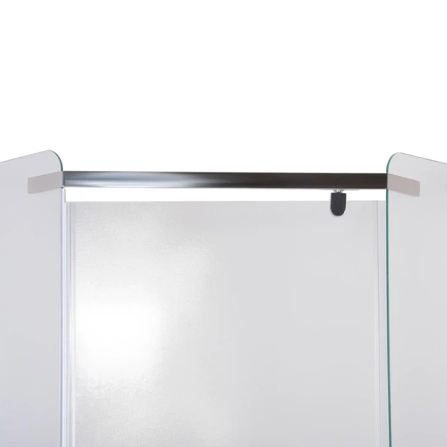 Душова кабіна з низьким піддоном Mixxus LINES SCT01-90x90x198-TR CHROME прозоре скло 6мм (MI6913) - зображення 2