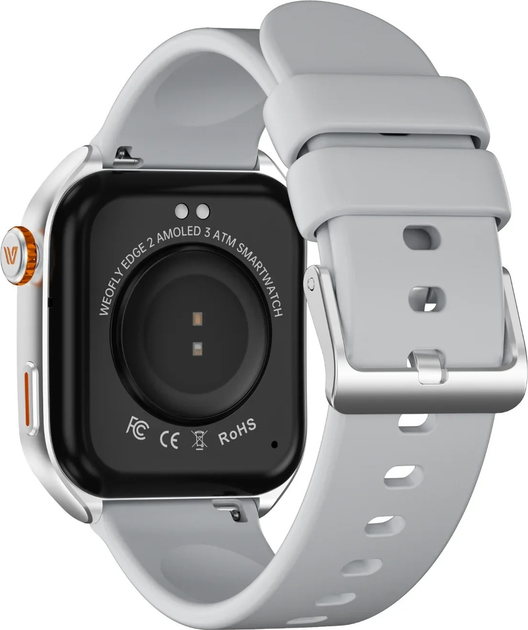 Smartwatch Weofly Edge 2 Silver (6954625339172) - obraz 4