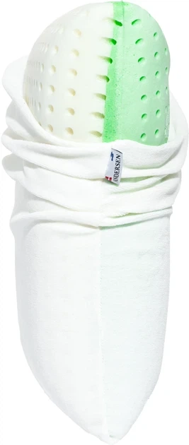 Ортопедична подушка з пам’яттю ANDERSEN AIR BIO Soft ТМ ANDERSEN 60х40х12 см. - Фото 5 Ортопедична подушка з пам’яттю ANDERSEN AIR BIO Soft ТМ ANDERSEN 60х40х12 см. - зображення 5