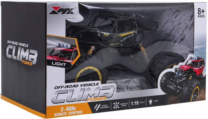 Samochód zdalnie sterowany Rastar Crawler CLIMB POWER 1:18 (5903864974584) - obraz 1
