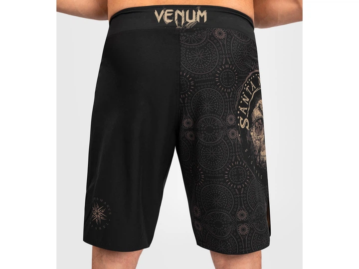 Шорти для ММА VENUM Santa Muerte Dark Side Fightshorts XL чорний/коричневий (5576) - изображение 4