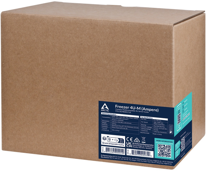 Chłodzenie Arctic Freezer 4U-M Ampere (4895265000010) - obraz 5