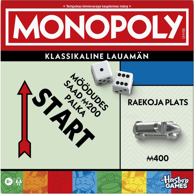 Gra planszowa Hasbro Monopoly Classic Refresh (wersja estońska) (5010996302878) - obraz 1