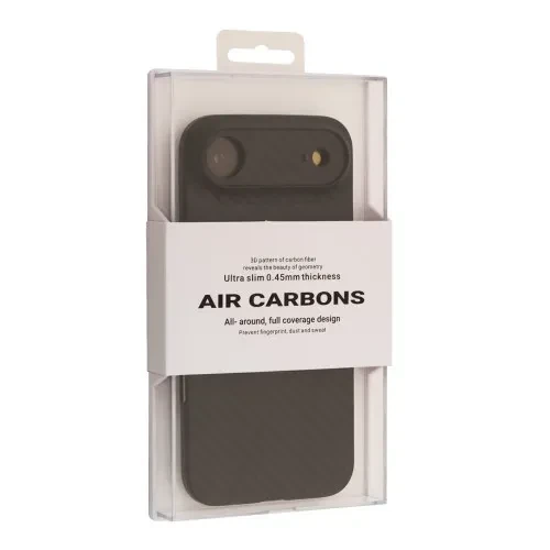 Чехол KZDOO Air Carbon for iPhone 17 Air Black - Фото 1 Чехол KZDOO Air Carbon for iPhone 17 Air Black - зображення 1