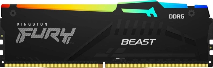 FURY Beast DDR5 32GBx2枚 5600MHz Kingston FURY 32 GB (2x16GB) DDR5 5600 MHz Beast (KF556C40BBK2-32