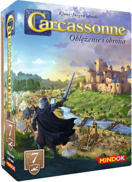 Dodatek do gry planszowej Bard Carcassonne 3 Oblężenie i Obrona Edycja 7 (edycja polska) (8595558307272) - obraz 1
