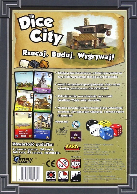 Gra planszowa Bard Królestwo Kostkowii (edycja polska) (5902596985684) - obraz 5
