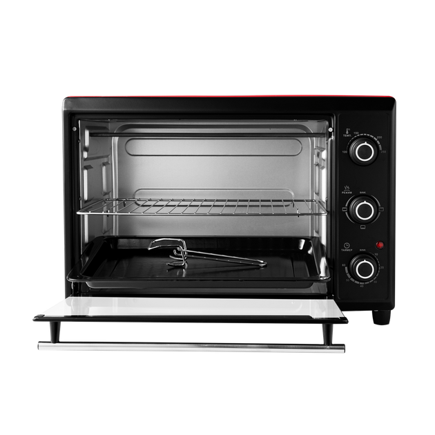 Электродуховка LIBERTON LEO-400 Red - изображение 3