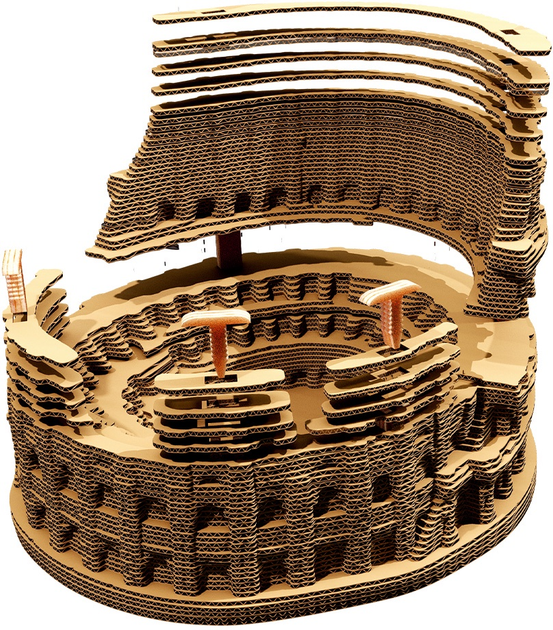 Пазл 3D картонний Cartonic Колізей CARTCOLO (4820191133976) - зображення 4