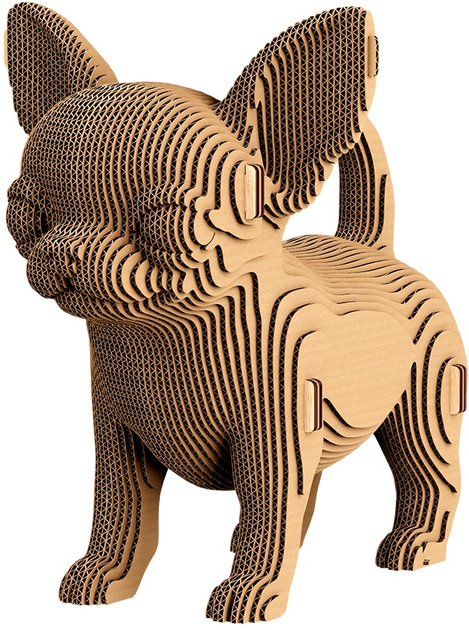 3D пазл картонний Cartonic Тріо цуценят 3в1 CARTPUPPIES (4820191134607) - зображення 7