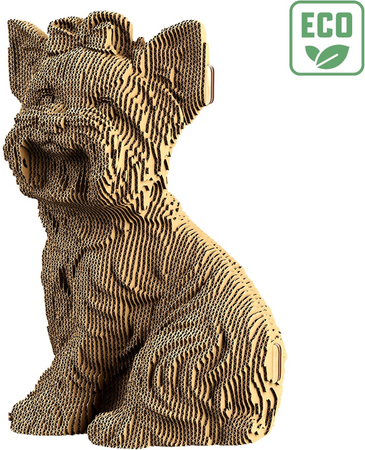 3D пазл картонний Cartonic Йоркширський тер'єр CARTYORK (4820191134706) - зображення 4