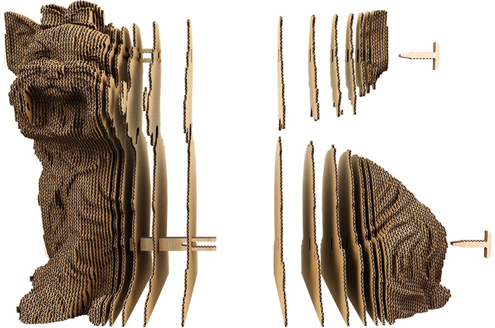 3D пазл картонний Cartonic Йоркширський тер'єр CARTYORK (4820191134706) - зображення 5