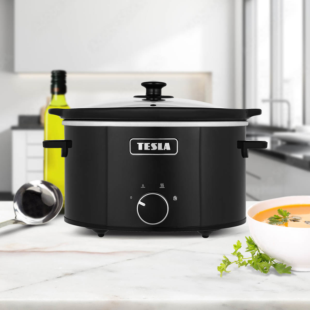 Повільноварка Tesla SlowCook S350 (SLCKS350BLK) - зображення 6