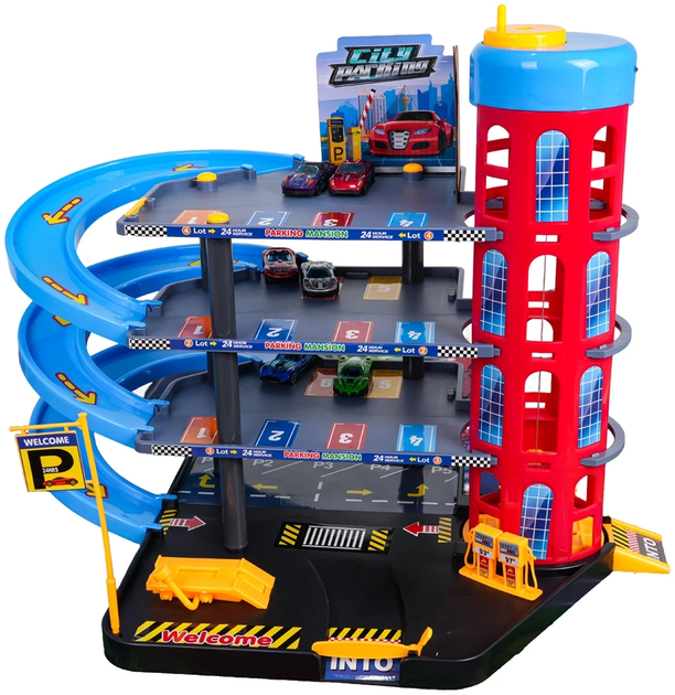 Parking wielopoziomowy z matą + akcesoria (5903864974645) - obraz 2