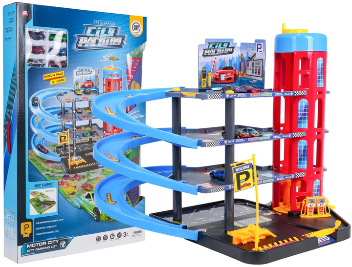 Parking wielopoziomowy z matą + akcesoria (5903864974645) - obraz 3