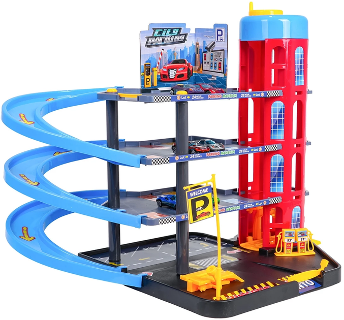 Parking wielopoziomowy z matą + akcesoria (5903864974645) - obraz 5