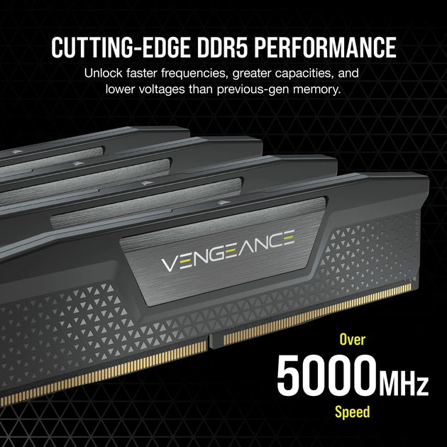 Оперативна пам'ять Corsair Vengeance DDR5-6400 32768MB PC5-51200 (Kit of 2x16384MB) Grey (CMK32GX5M2B6400Z36) - зображення 8