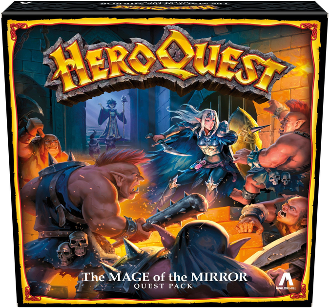 Додаток до настільної гри Hasbro HeroQuest Mage of the mirror expansion quest (5010994202460) - зображення 1