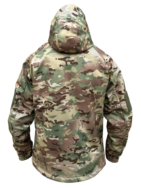 Тактический костюм Softshell мультикам 54 - изображение 2
