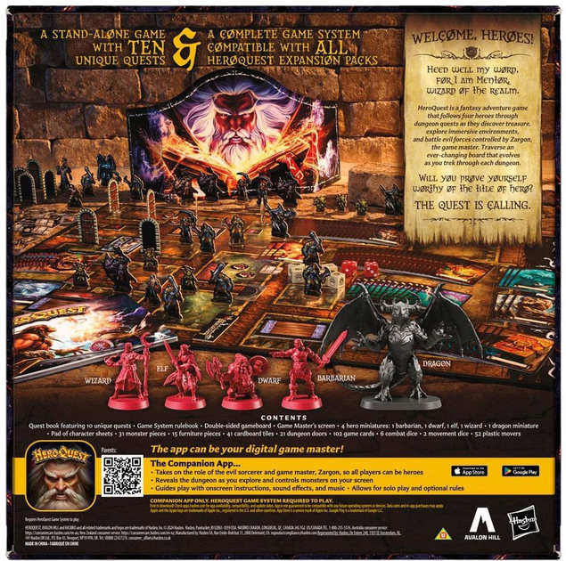 Настільна гра Hasbro Avalon Hill HeroQuest First Light expansion (5010996280602) - зображення 2