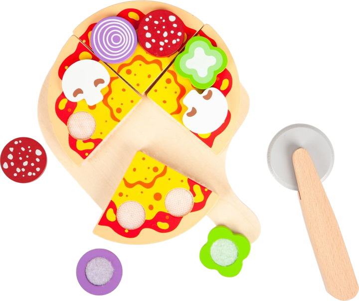Zestaw do zabawy EcoToys Piec do pizzy + dodatki 12 elementów (4333) - obraz 7