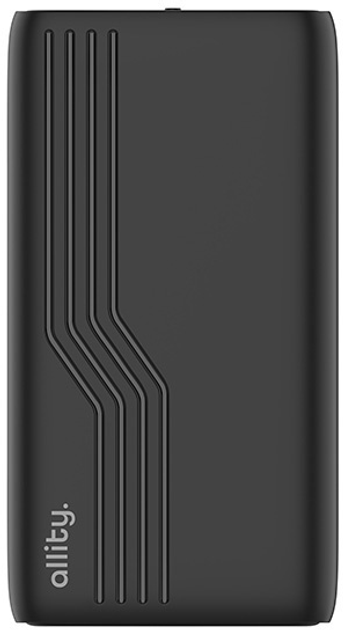 Ładowarka sieciowa Allity GaN PD QC ATC-02-65WAC 1x USB-C + 1x USB-A 65W Black (5906667550702) - obraz 5