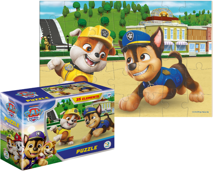 Мини-пазл DoDo Paw Patrol Крепыш и Гончик 35 элементов (4823115912817) - Фото 3 Мини-пазл DoDo Paw Patrol Крепыш и Гончик 35 элементов (4823115912817) - изображение 3