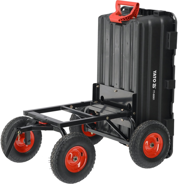 Садовий самоскидний візок YATO YT-86961 - зображення 8