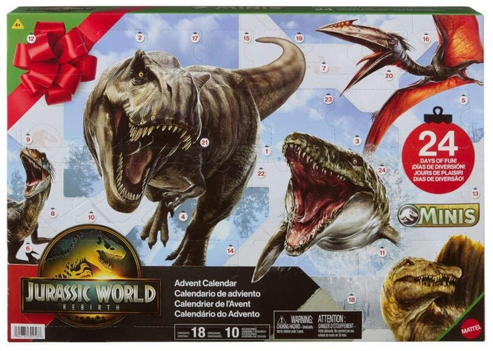 Zestaw Mattel JGB67 Jurassic World Kalendarz adwentowy (194735309566) - obraz 7