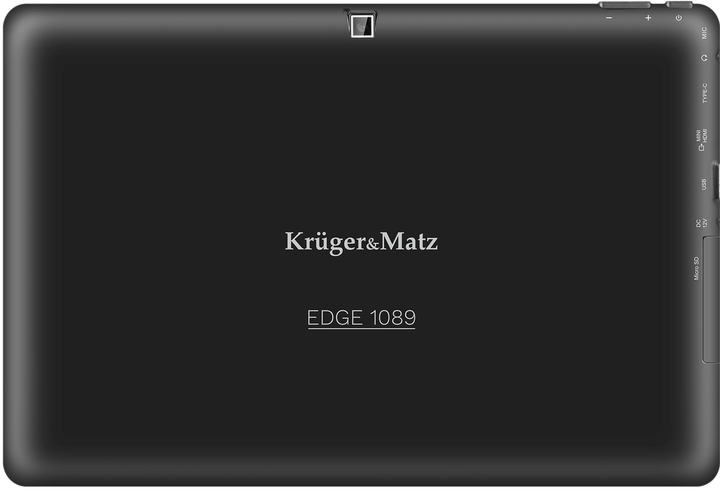 Tablet Kruger&Matz EDGE 1089 Wi-Fi 8/256GB Black (5901890119375) - obraz 5