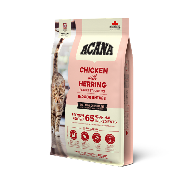 Сухий корм для кішок з м'ясом кролика, індички та курки ACANA Indoor Entree Cat 4.5 кг ( a71451) - зображення 3