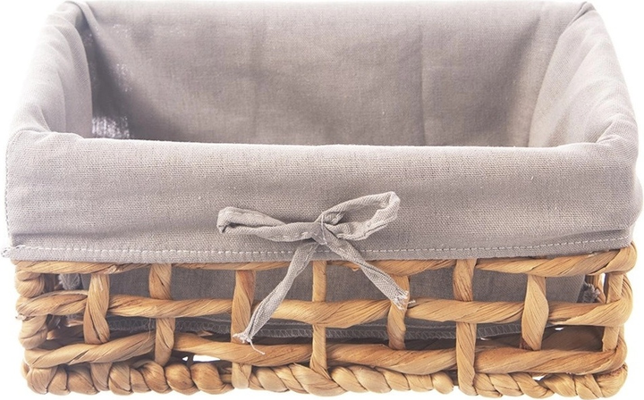 Kosz do przechowywania Orion naturalny 26.5 x 17 x 12.5 cm (8592381193300) - obraz 1