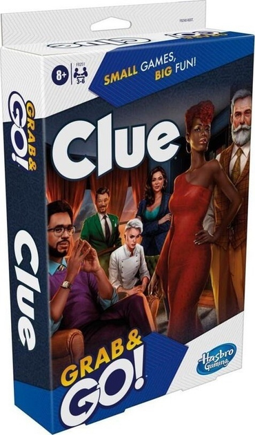 Настільна гра Hasbro Grab and Go Cluedo (грецька версія) (5010996163301) - зображення 1
